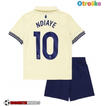 Otroške Nogometnih dresov Everton Iliman Ndiaye #10 Gostujoči 2025-26 Kratki rokavi (+ hlače)